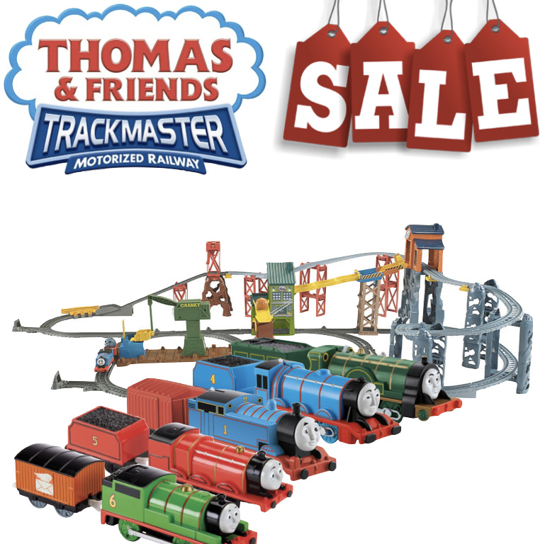 thomas motorized train set