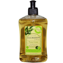 A La Maison de Provence， Hand & Body Liquid Soap， Yuzu Lime， 16.9 fl oz (500 ml)