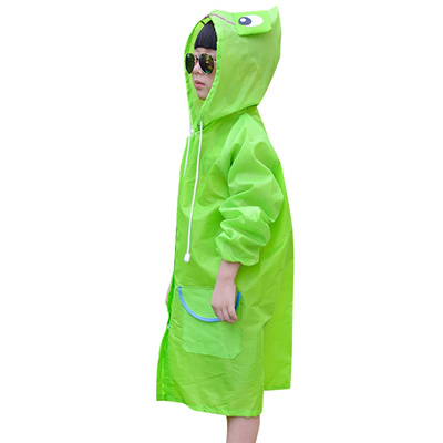 Animal Dinosaur Raincoat for Kids Puddle Suits Boys Girls Rainwear Cartoon Animal Style Waterproof Kids Raincoat for Children Rain Coat Rainwear Rainsuit Student Raincoat 