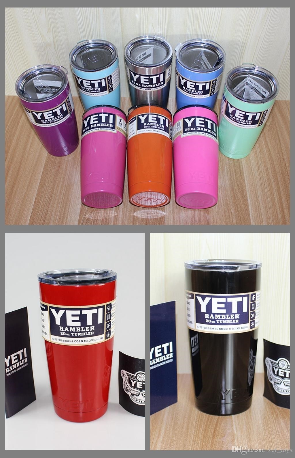 colored yeti cups 20 oz