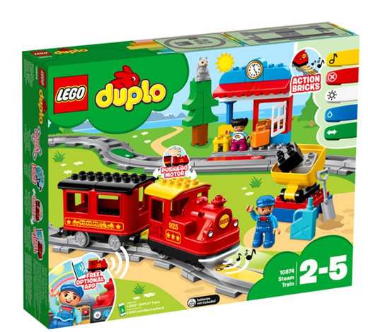 Qoo10 - Lego Duplo Steam Train 10874 : Toys