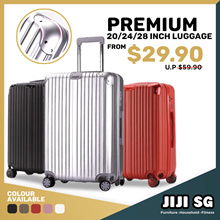 ♥[Premium Luggage]♥ Hard Shell Luggage Aluminium Alloy ABS Polycarbonate Travel Bag/Case Trolley