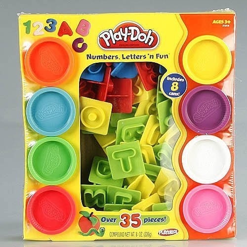 play doh letters