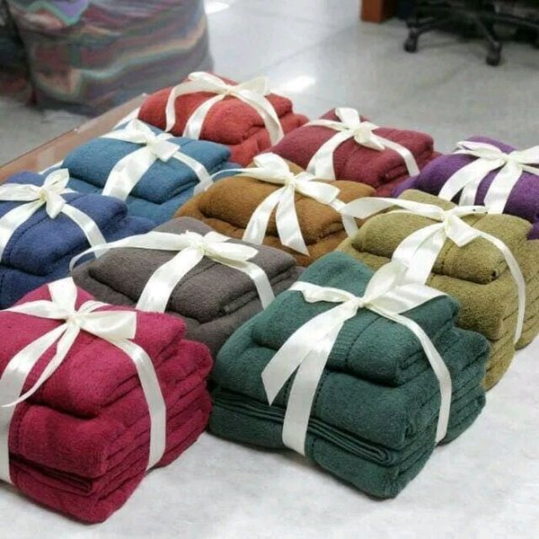 PAKET HEMAT MURAH! HANDUK TOWEL ONE POLOS ISI 2 JUMBO Deals for only Rp105.000 instead of Rp120.690