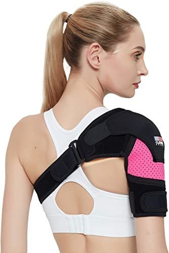 Nofaner Shoulder Compression Sleeve Arm Wrap for Shoulder