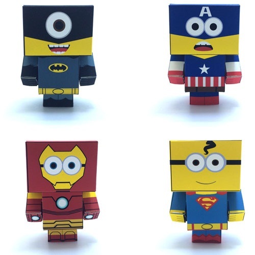 superhero minions toys