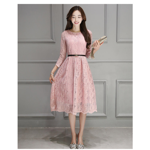 korean lace dress