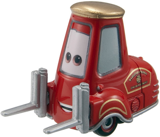 Qoo10 Tomica Takara Tomy Disney CARS 2 GUIDO Fire Forklift Car