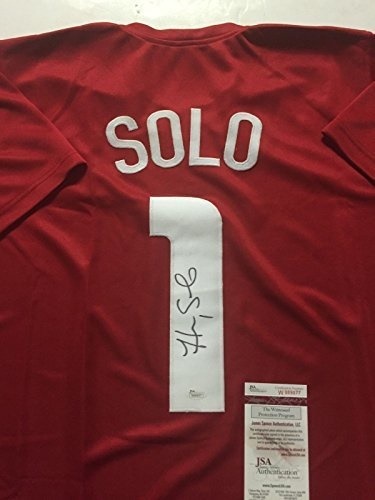 hope solo signed jersey
