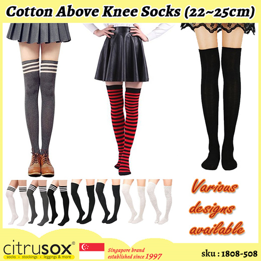 above the knee socks