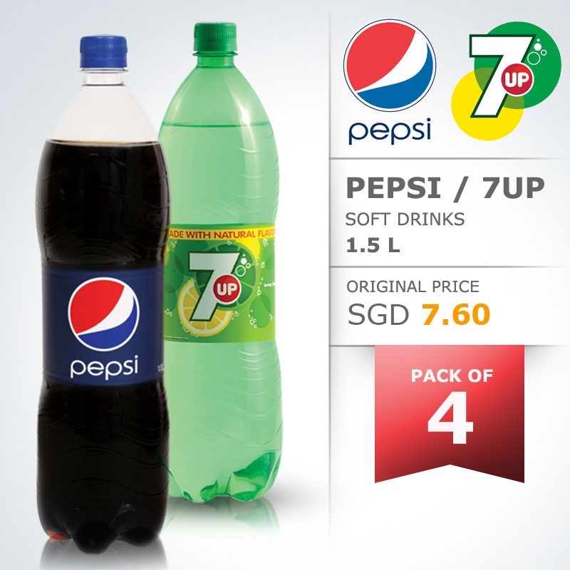 Qoo10 - Pepsi / 7 Up : Drinks & Sweets