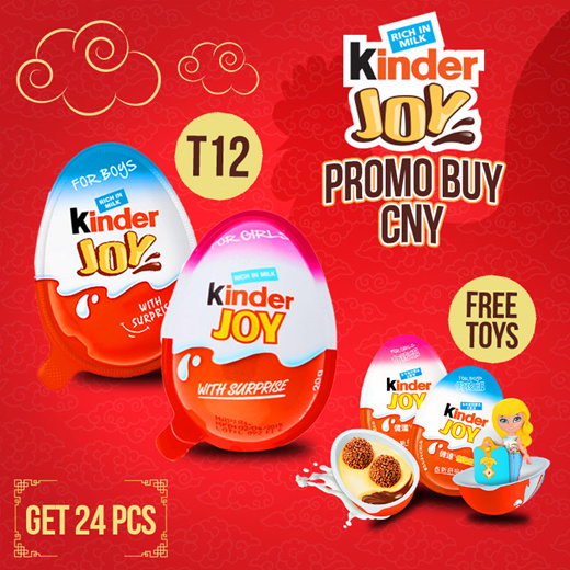 Kinder hot sale joy promo