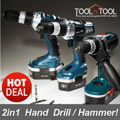 cordless hammer drill set