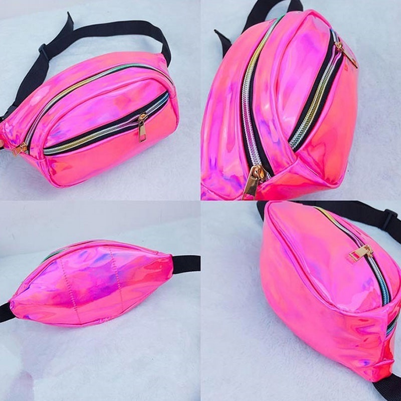 hot pink bum bag