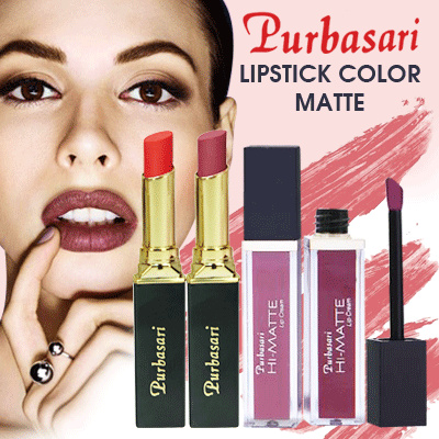 Qoo10 Get 2 Lipstic Purbasari New Lipcream Hi Matte