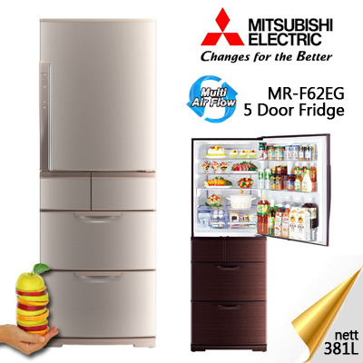 mitsubishi 5 door fridge