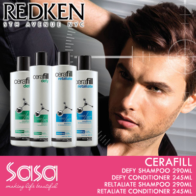 Qoo10 Redken Cerafill Defy Retaliate Shampoo 290ml Conditioner 2 Hair Care