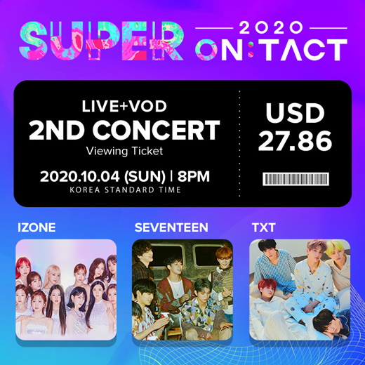Qoo10 Qoo10 Sbs Super Concert 2020 Super On Tact Day 2 Ticket Vod 4 Oct Services