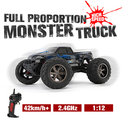 full proportion high speed monster truck