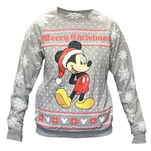 grey christmas sweatshirt