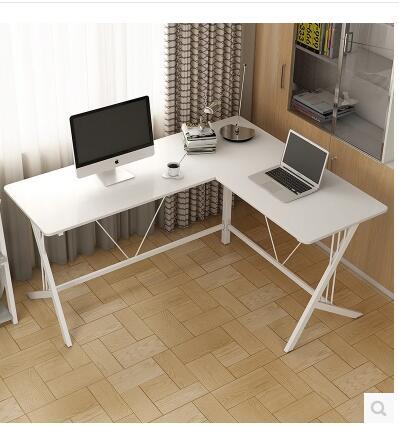 Qoo10 Simple Corner Desk Computer Desk Desktop Double Desk Desks