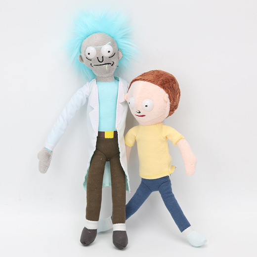 rick and morty plush toy