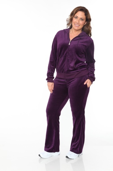 velvet sweatsuit womens