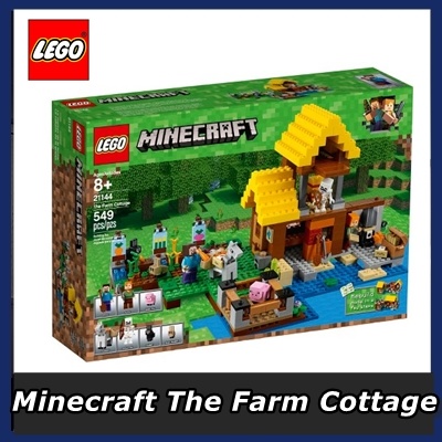 lego 21144 minecraft the farm cottage