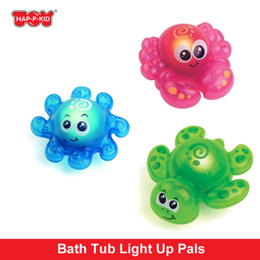 light up octopus bath toy