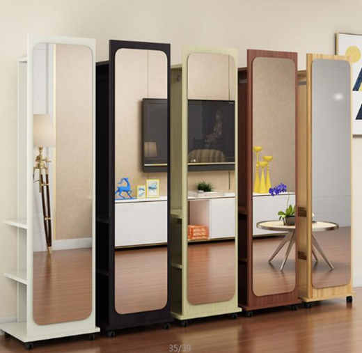 dressing mirror with storage