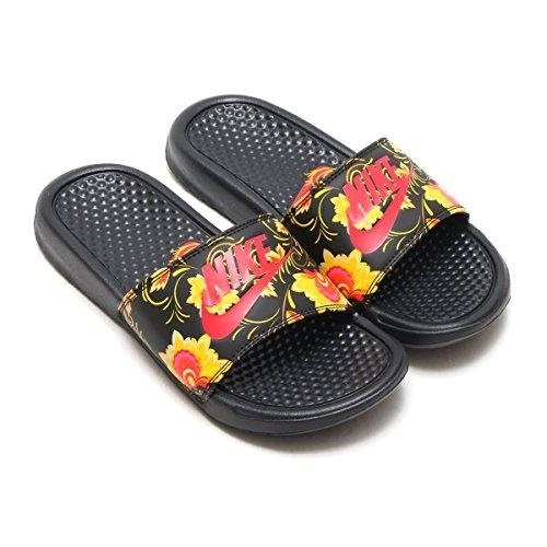 nike floral slippers