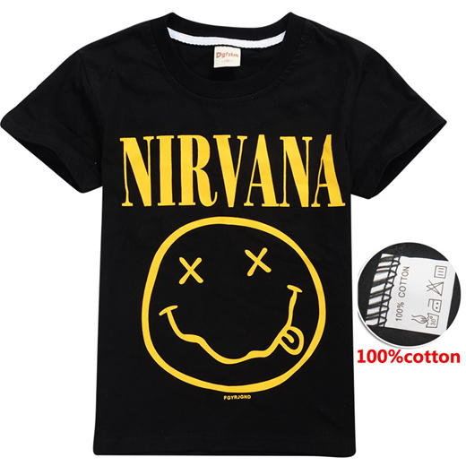 kids nirvana t shirt