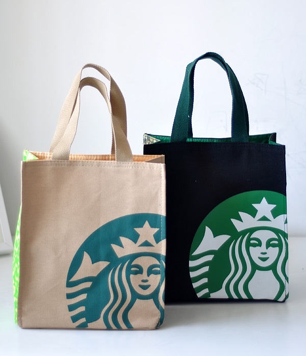 starbucks canvas bag