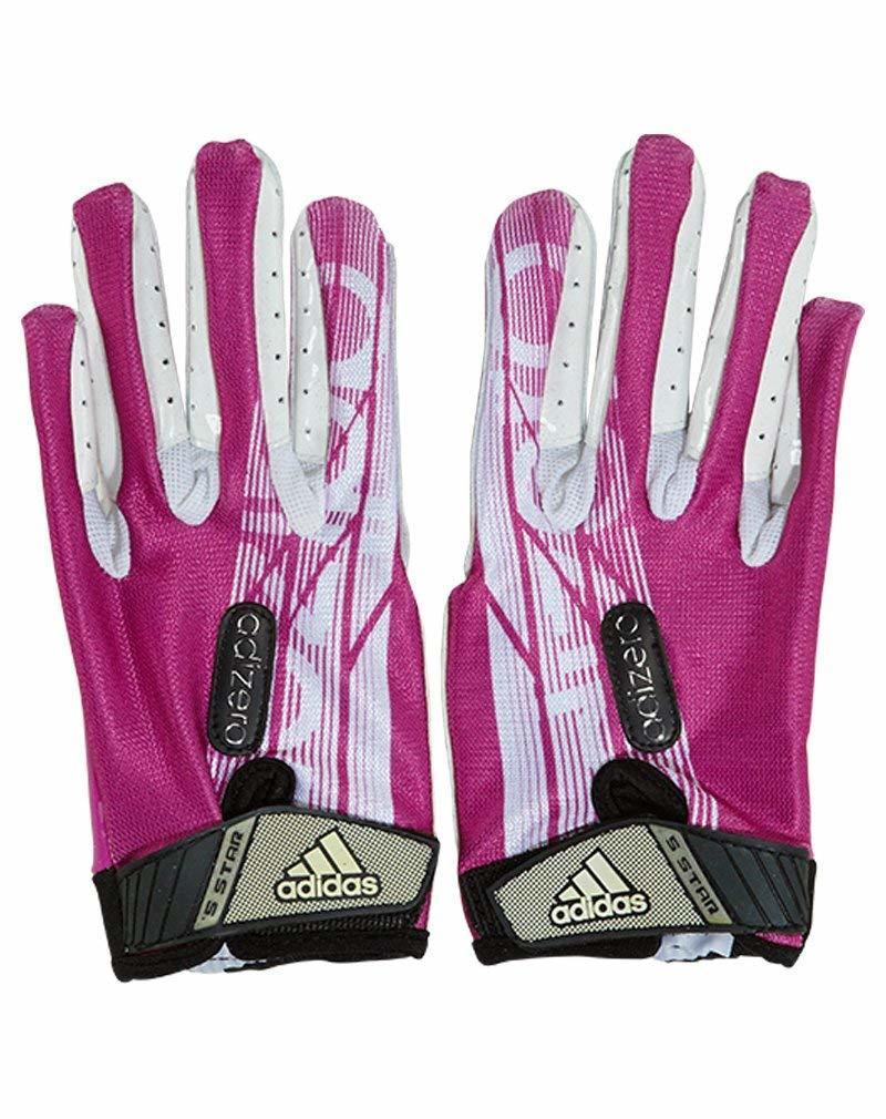pink receiver gloves