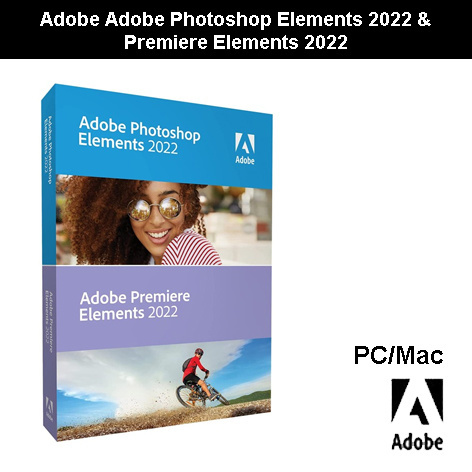 Qoo10 - Adobe Photoshop Elements 2022 | Adobe Premiere Elements 