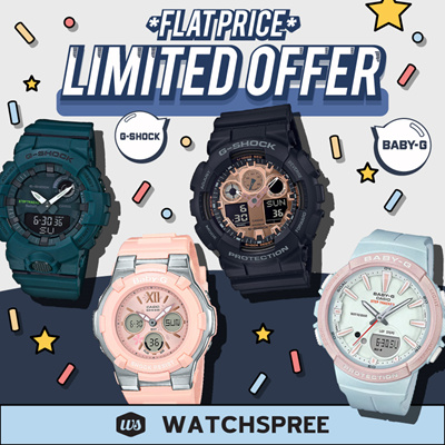 Watchspree Casio G Shock X Baby G Limited Offer Flat Price