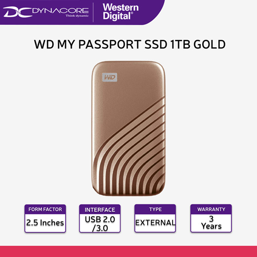 Western digital my hot sale passport ssd 1tb