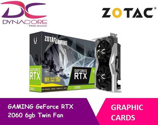 Qoo10 - DYNACORE - ZOTAC GAMING GeForce RTX 2060 Twin Fan 6gb