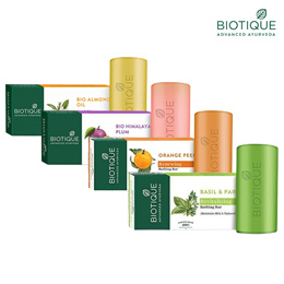 Biotique Soaps - Pack of 4 (150g each)