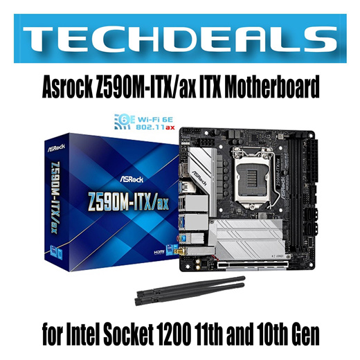 Asrock z590m itx ax обзор