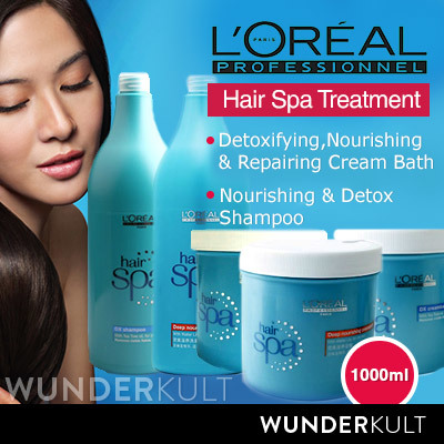 Qoo10 - Loreal Hair Spa Creambath 1000ml / Repairing / Detoxifying /  Nourishin... : Hair Care