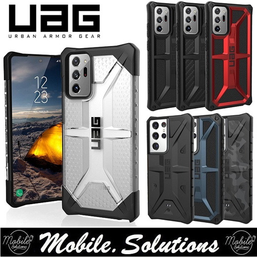 Qoo10 Uag Samsung S21 S20 S10 S9 Note 20 10 9 Ultra Plus Mobile Accessori