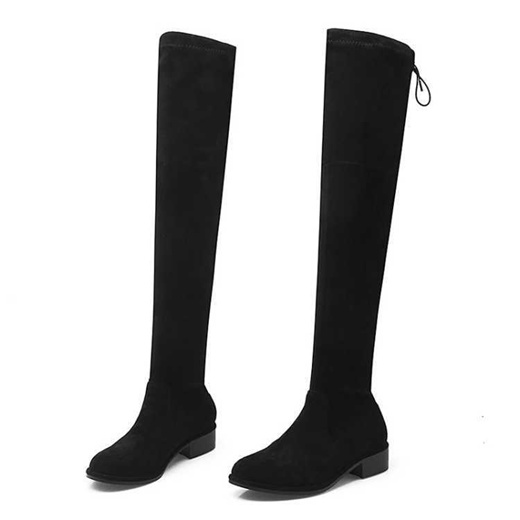 flat knee high boots