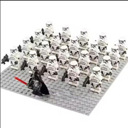 White 21pcs Star Wars Mini Action Dolls Soldier Empire Stormtrooper Legion Brick Dolls Childrens Toy