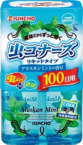 虫コナーズ リキッドタイプ 100日用 アラスカンミントの香り 虫よけ 消臭 芳香