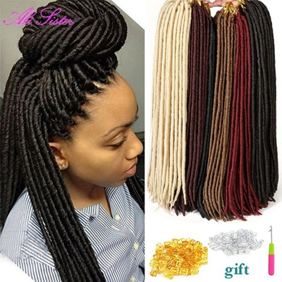 Qoo10 One Pack 18 Inches 115gpack Faux Locs Braiding Hair