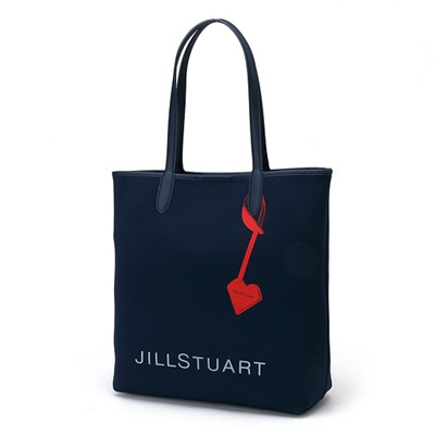 Daiso Jill Stuart Acc Navy Poly Neoprene Shoulder Bag Ja2h5f084nv