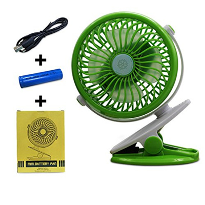 Qoo10 Usb Fan Mini Clip On Desk Fans With Rechargeable Battery