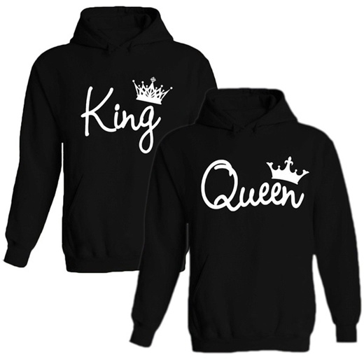 the king the queen hoodies