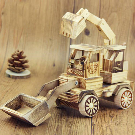 wooden car building kits